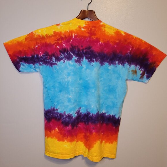 NWOT Jimi Hendrix Axis Bold As Love Tie-Dye SS Shirt Large Authentic Liquid Blue - Picture 6 of 6